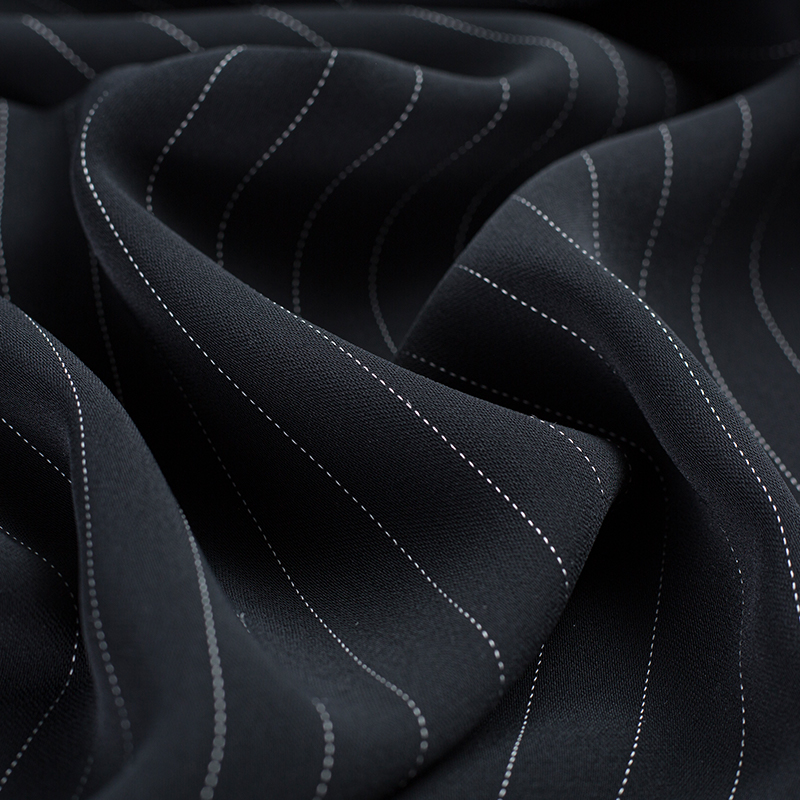 DS52(HY129) 236GSM 99%P 1% Rayon CEY Rayon Stripe CEY-kankaat