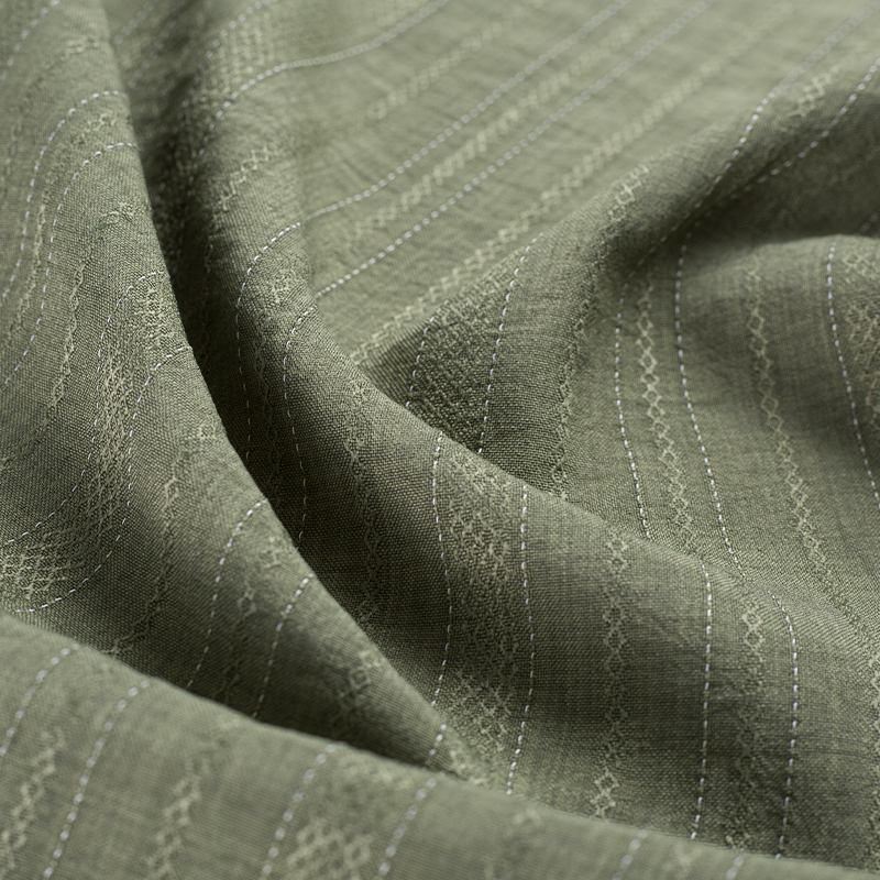 HY557-Rayon 136GSM 99%P 1% Rayon Diamond vuorotteleva paksuus raita Lyocell kangas